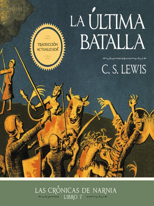 Cover image for La última batalla